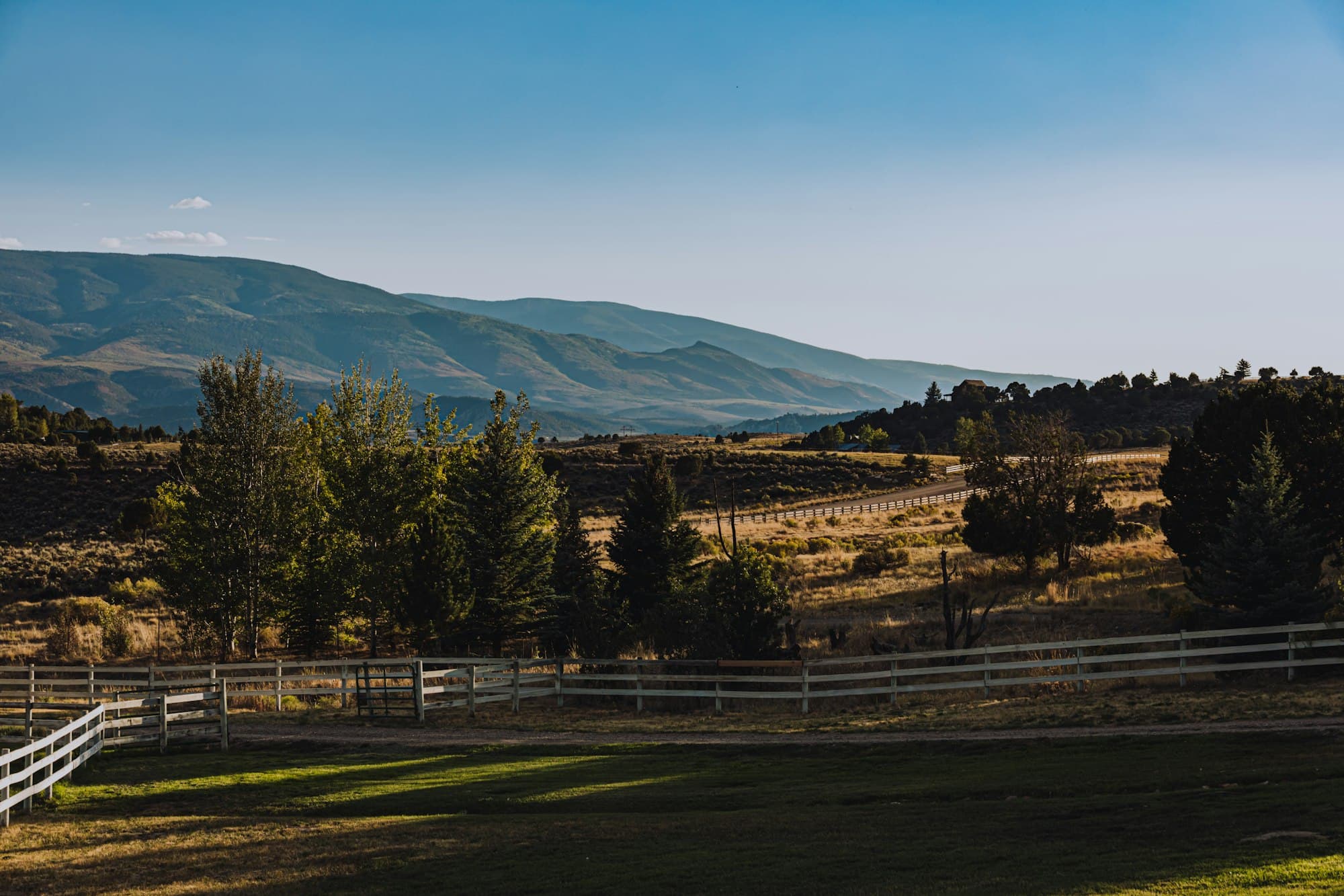River valley at Tailwater Ranch, Swan Valley, Idaho